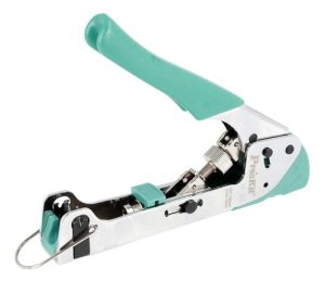 Pinza Crimpeadora Proskit Bnc Rca Conector F Coaxil Cp 313