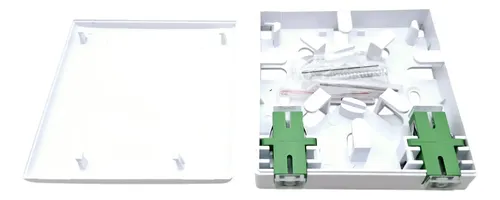 Roseta Fibra Optica Ftth Completa Acoplador Sc/apc X10 Unid - Imagen 10