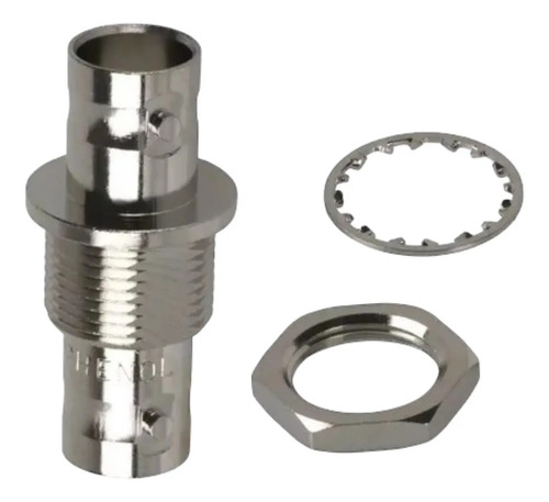 Adaptador Bnc Hembra Hembra Con Tuerca Amphenol 75 Ohms X10u - Imagen 2