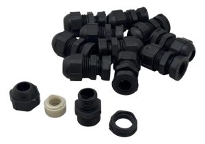 Conector Macho 1/2 Pulgada Recto C/ Rosca Caño Flexible X10u