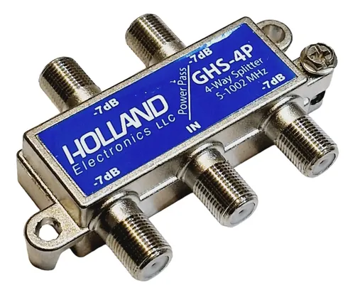 Derivador Splitter De Señal Holland Ghs-4p Paso Tensión - Imagen 2