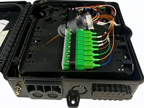 Nap Cto Onu Caja Empal Ftth 1x8 Splitter Sc/apc 2in/8out X20 - Imagen 7