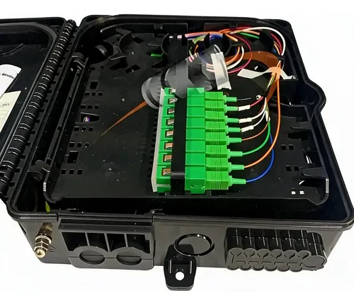 Nap Cto Onu Caja Empalme Ftth 1x8 C/ Sangria Sc/apc Tuolima