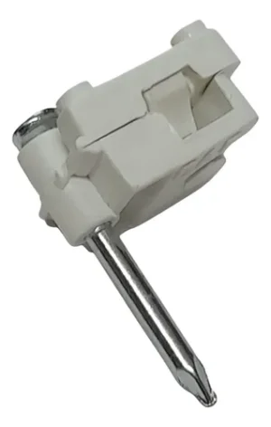 Grampa Clip Con Clavo Para Fibra Optica Drop Negro X1000 Uni