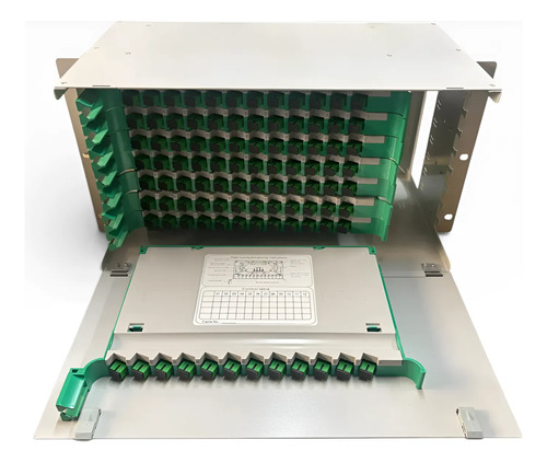 Pachera Odf Rack Fibra Optica Conectorizada Sc/apc 96 Puerto
