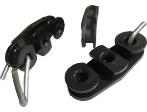 Retención De Fibra Optica Figura 8 Cartuchera C/ Gancho X10