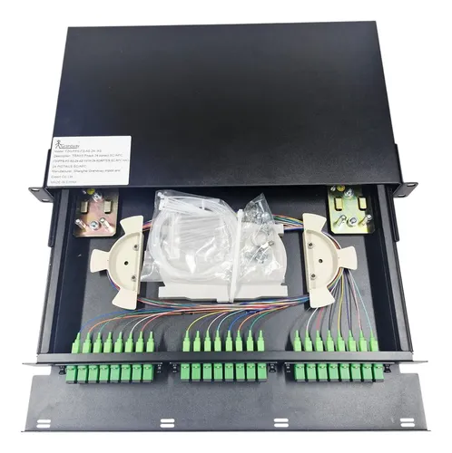 Odf Pachera Fibra Optica Conectorizada Sc/apc 24 Puertos - Imagen 4