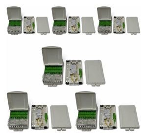 Caja Nap Cto Para Edificio Fibra Optica Ftth 1x8 Sc/apc X5u
