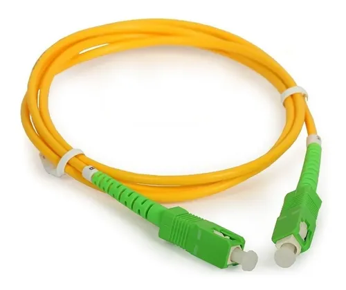 Patchcord Pigtel Fibra Optica Sc/apc Simple Fo 3 Mts