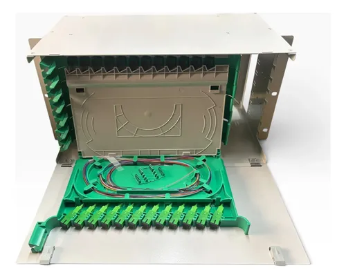 Pachera Odf Rack Fibra Optica Conectorizada Sc/apc 96 Puerto - Imagen 3