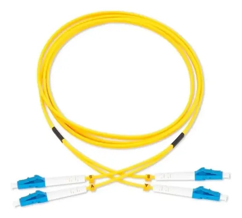 Patch Cord Fibra Optica Lc/upc A Lc/upc Duplex 5 Mts Olt - Imagen 2