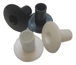 Tubo Pasa Pared Blanco/negro Con Uv Coaxil X100 Unids