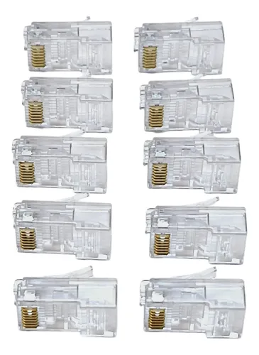 Conector Ficha Rj-45 Amp 8 Pines Red Utp Tyco Electronics - Imagen 7